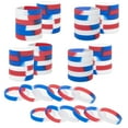 thumbnail image 1 of GOGO 60 Pcs Silicone Bracelets for Summer Games, Stretch Rubber Wristbands, 1 of 6