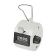 thumbnail image 1 of GOGO ABS Handheld Tally Counter, 4 Digit Display Clicker, for Sport Events Coach - White, 1 of 7