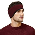 thumbnail image 1 of GOGO Double Layer Micro-Fleece Headband, Ear Cover Warm Head Band - Burgundy, 1 of 7