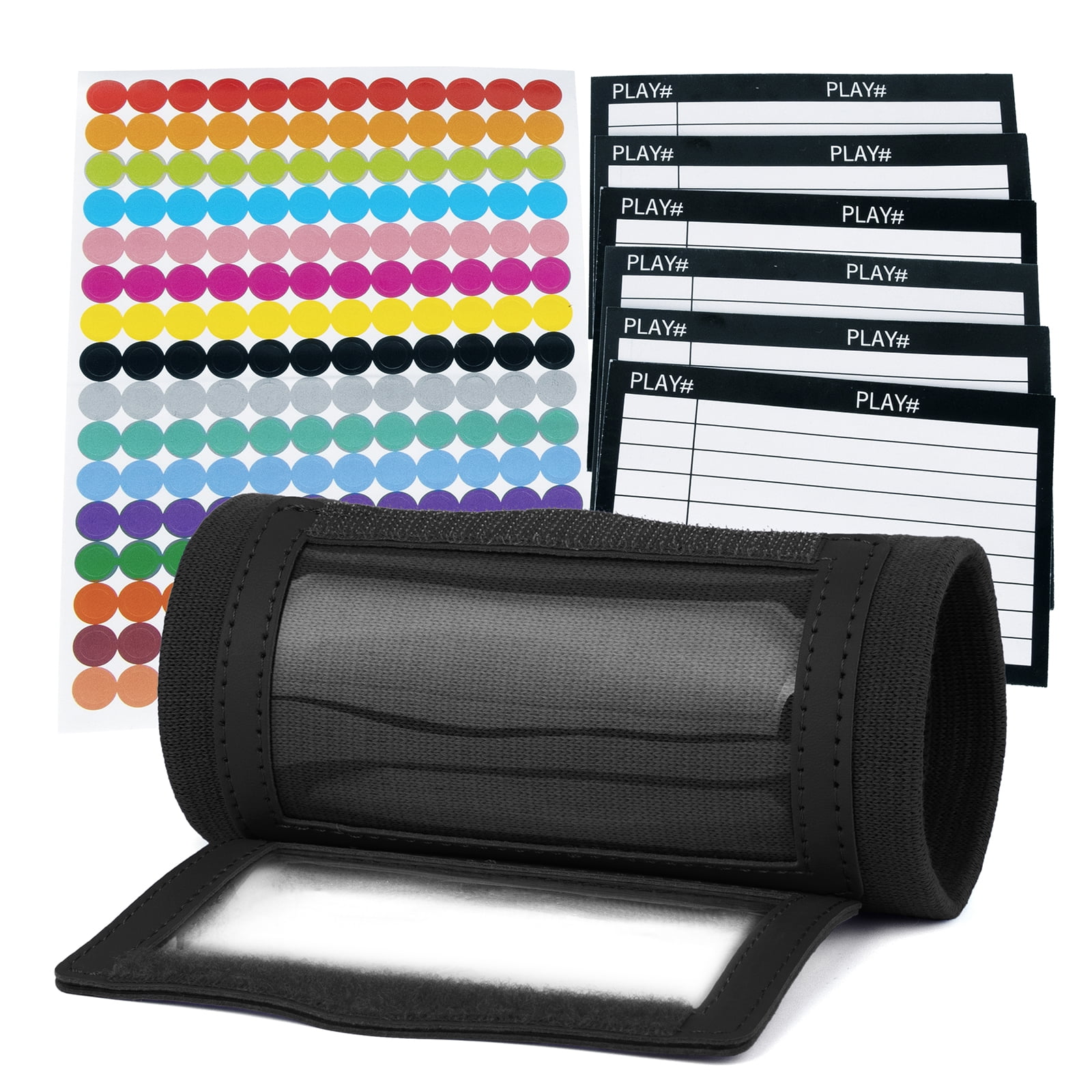 GOGO Football Wristband with QB Playbook - Wrist Coach - 192