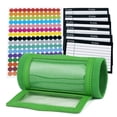thumbnail image 1 of GOGO Football Wristband with QB Playbook - Wrist Coach - 192 Stickers & 6 Sign Cards for DIY (Green), 1 of 7
