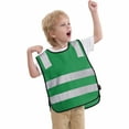 thumbnail image 1 of GOGO Kid Reflective Running Vest / Safety Vests With Elastic Waistband, Preschool Uniforms-Forest-CHILD, 1 of 8