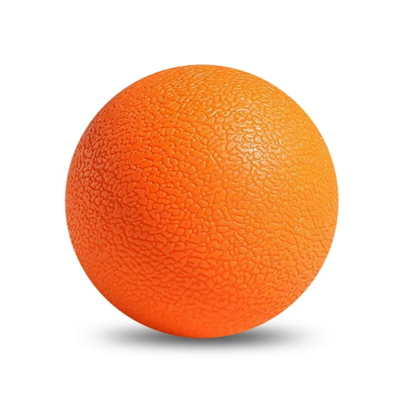 GOGO Massage Lacrosse Ball for Physical Therapy, Myofascial Release, Yoga Deep Tissue, Trigger Point, Muscle Soreness (Orange)