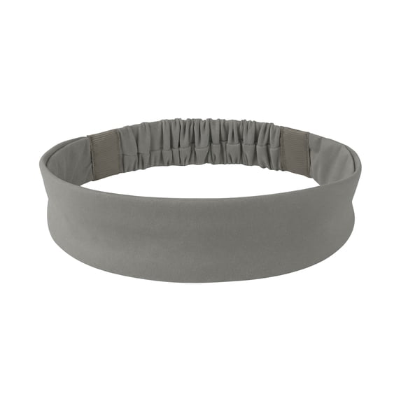 GOGO Stretchy Headbands Gray for Women, Non-Slip Sweat Headbands Thin Hair Band for Running Yoga Sport