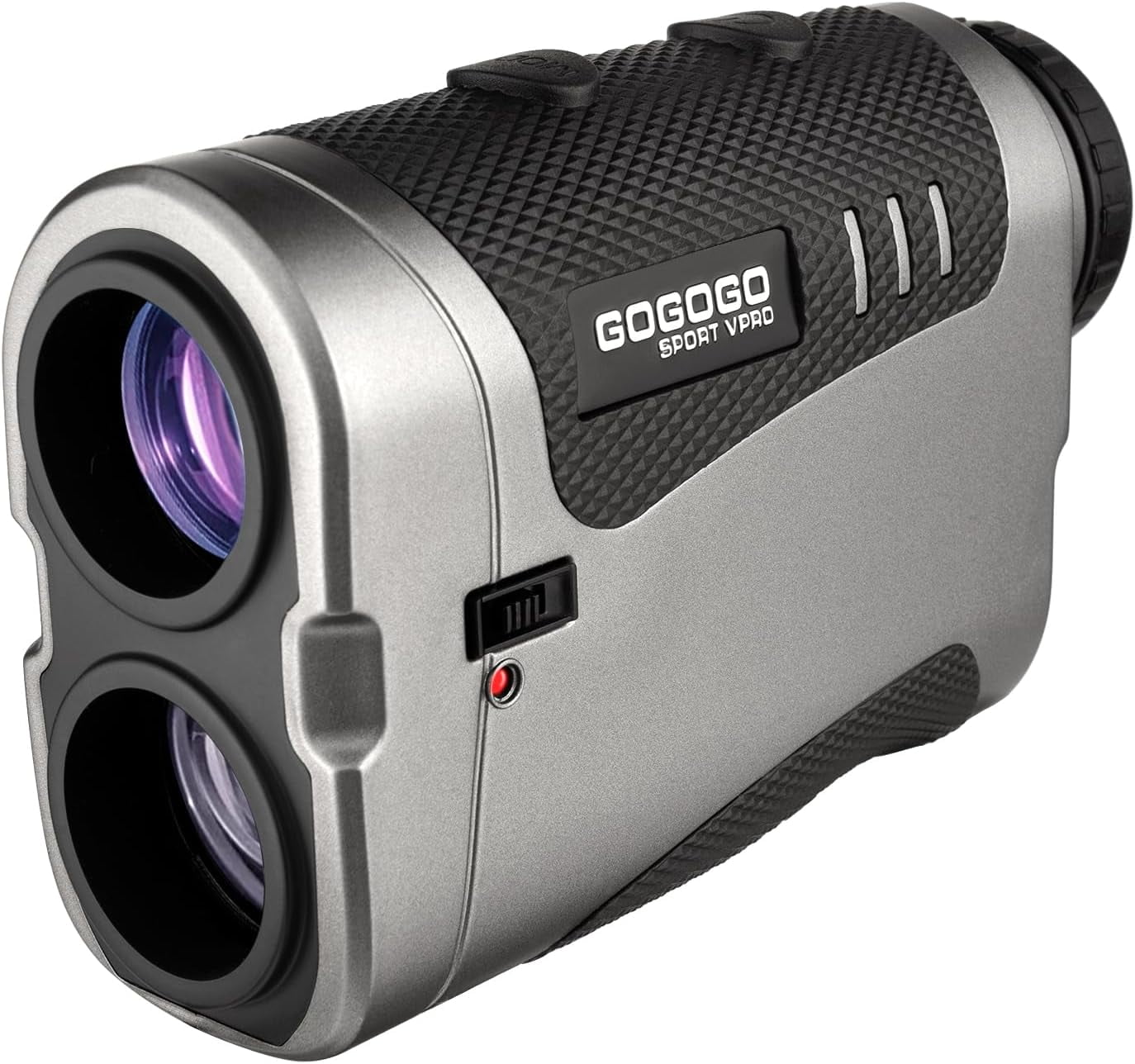 GOGOGO SPORT VPRO Magnetic Golf Rangefinder with Slope ON/OFF Switch, 1500 Yards Range Finder