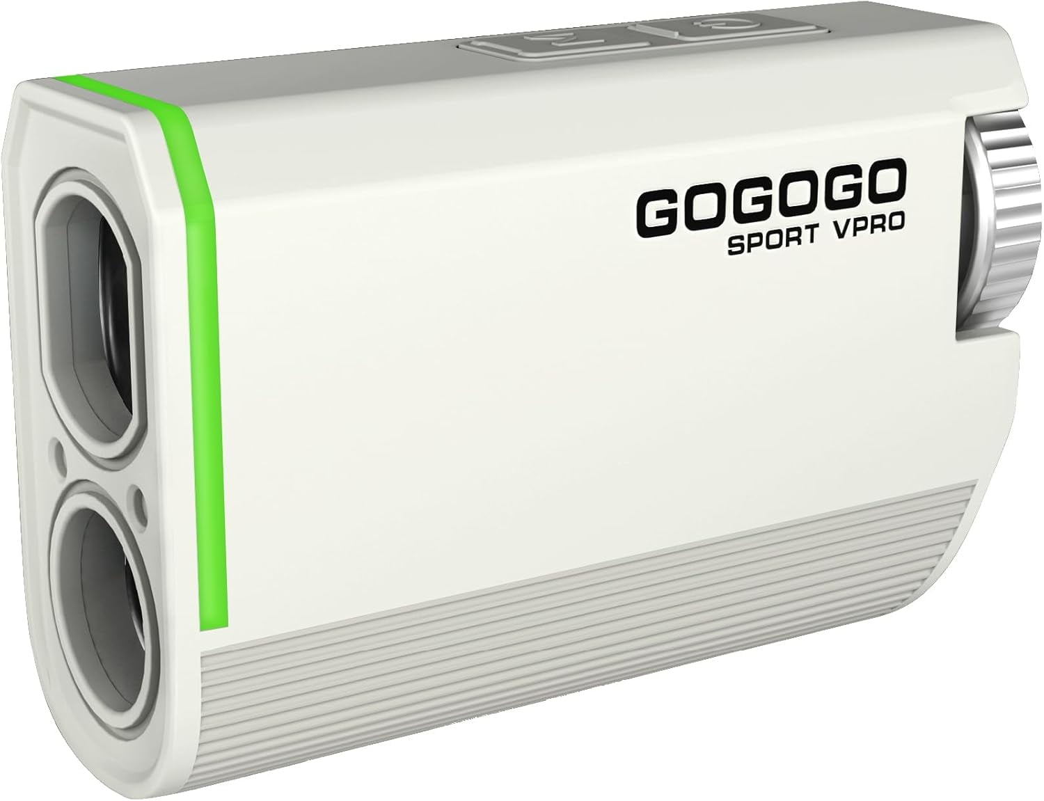 GOGOGO SPORT VPRO Rechargeable Golf Rangefinder with Slope, 1200 Yards Range Finder with Feet for Disc Golf