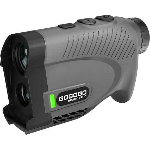 GOGOGO SPORT VPRO Red OLED Rangefinder for Golf and Hunting, 2500 Yards Range Finder with Dual Power Sources