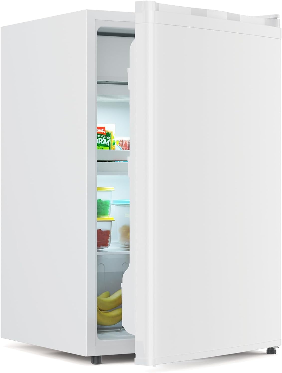 GOGRANT 4.3 Cu.Ft Mini Fridge with Freezer, 7 Settings Temperature