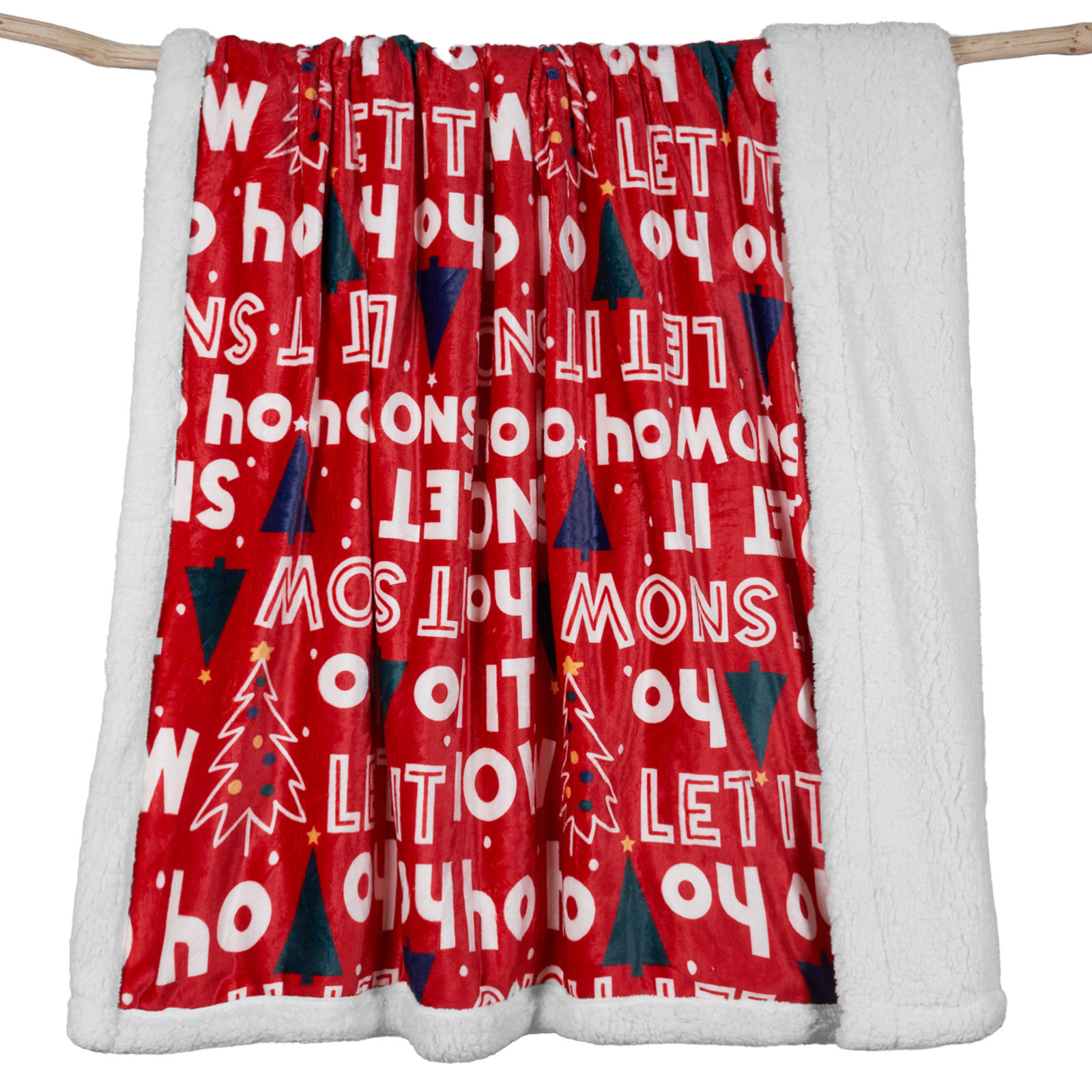 Mainstays Sherpa Throw Blanket, 50"x60", Gray