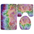 thumbnail image 1 of GOHAO Lavender Purple Flannel Bath Rugs, 3' x 2' (3 Pieces), 1 of 2