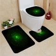 thumbnail image 1 of GOHAO Orbitals High Energy Particles Around A Nucleus Quantum Mechanics Antimatter Magnetic Field Singularity Gra 3 Piece Bathroom Rugs Set Bath Rug Contour Mat and Toilet Lid Cover, 1 of 2