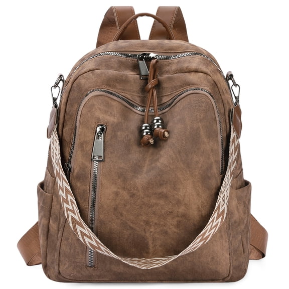 GOIACII Backpack Handbag for women PU Leather Anti Theft Fashion Multifunctional Backpack Ladies Shoulder bag