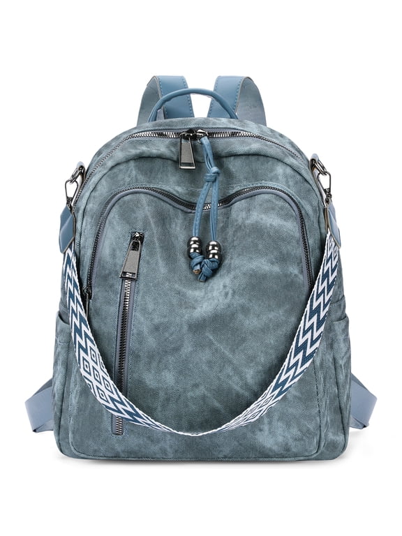 Backpack Handbag for women PU Leather Anti Theft Fashion Multifunctional Backpack Ladies Shoulder bag