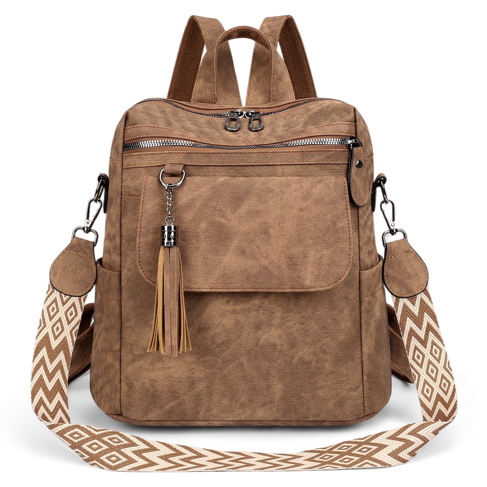MKF Collection Romana Vegan Leather Women's Backpack, Functional