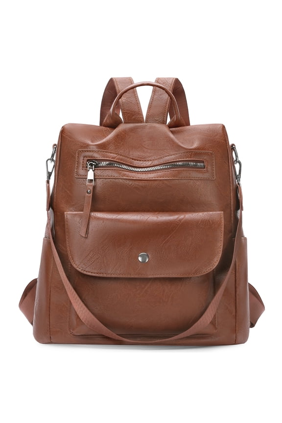 Backpack Purse for Women Vegan Leather Travel Back Pack Fashion Shoulder Bags Daily Use Handbag