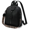 thumbnail image 1 of GOIACII Genuine Leather Backpack Purse for Women Multi-functional Elegant Soft Leather Shoulder Bag Shopping Trip Bag Medium, 1 of 9