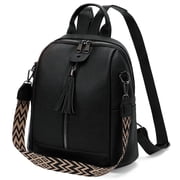Genuine Leather Backpack Purse for Women Multi-functional Elegant Soft Leather Shoulder Bag Shopping Trip Bag Medium