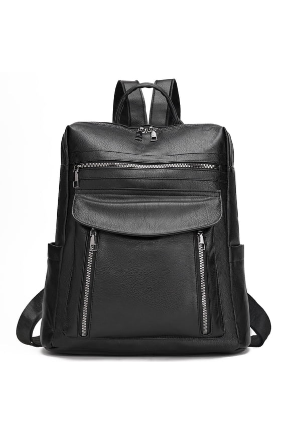 Laptop Backpack for Women 13.3 inch,Travel Leather Backpack Purse,Professional Water-Resistant College Business Work Casual Daypack