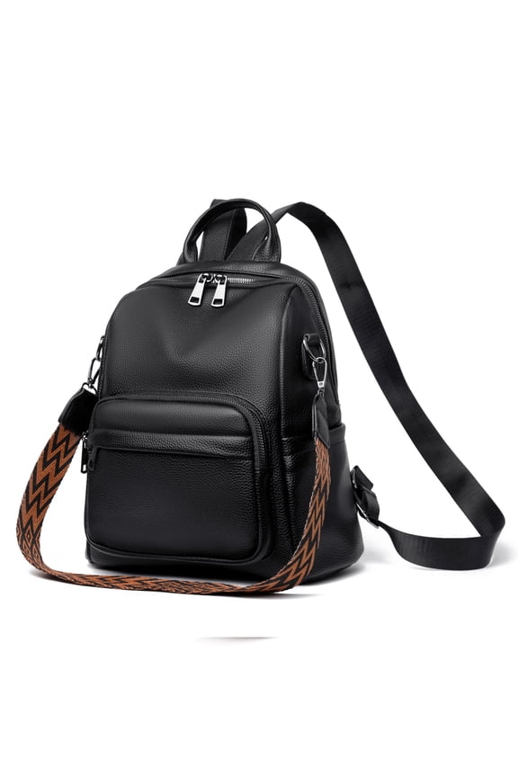 Leather Backpack for Women Cute Small Backpack, Light Weight Fashion for Work Travel Daily Backpack