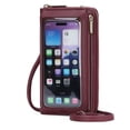 thumbnail image 1 of GOIACII Phone Purse Crossbody Bags for Women Small Travel Wallet Touch Screen RFID Blocking, 1 of 9