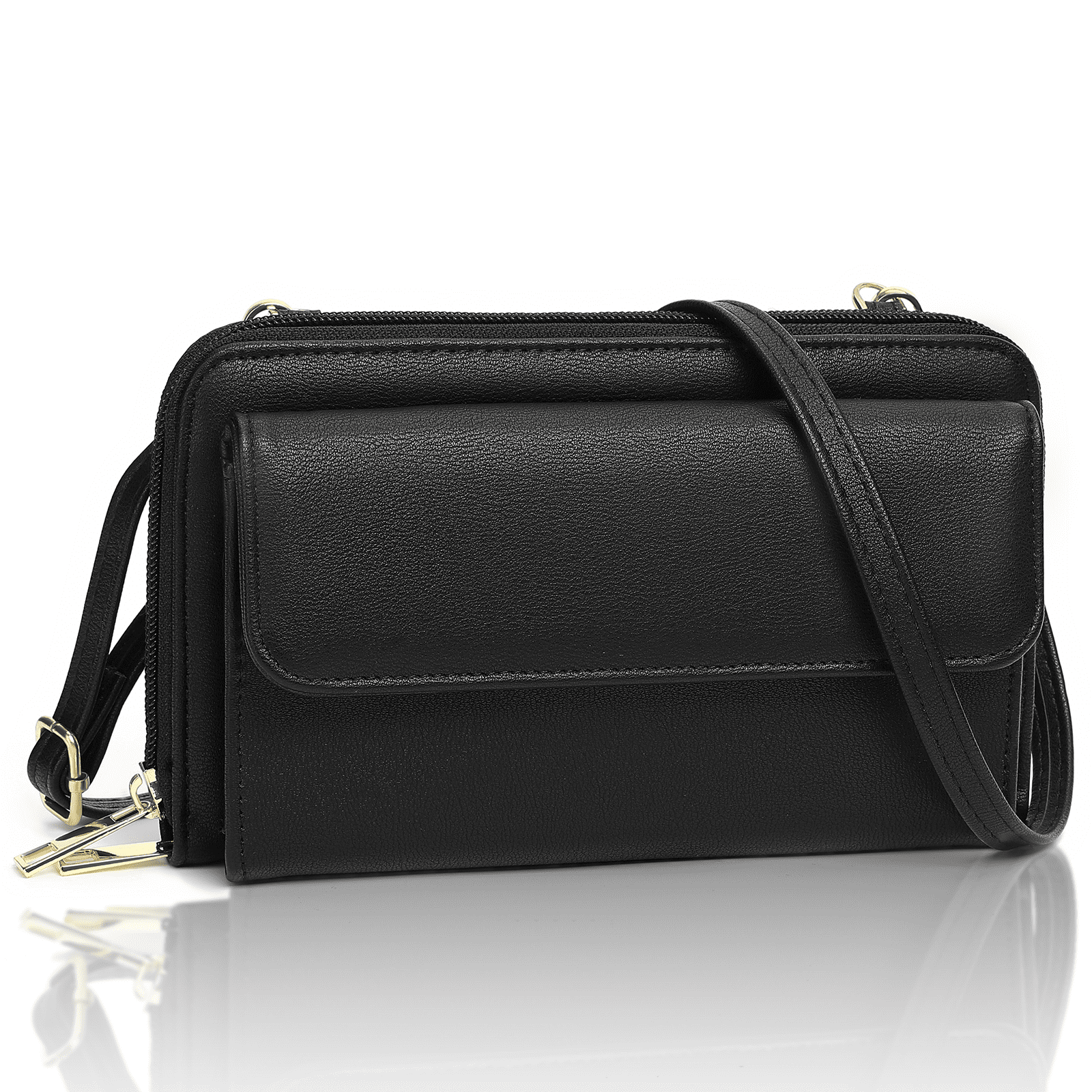 Women RFID Touch Screen Phone Bag Crossbody Bags Handbag RFID Anti Theft Purse