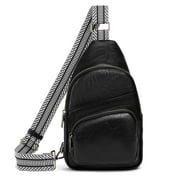 GOIACII Women Shoulder Bag Small Crossbody Bag Purse for Women Crocodile Leather Bags Wrist Strap