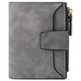 thumbnail image 1 of GOIACII Small Women Wallet PU Leather Bifold Wallet Credit Holder Ladies Compact Wallet with Coins Zipper Pocket, 1 of 8
