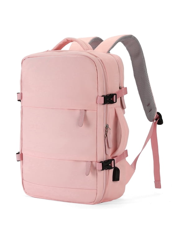 Travel Backpack for Women, Carry On Backpack with USB Charging Port, 15.6inch Laptop Bag, Casual Daypack for Weekender Business Hiking