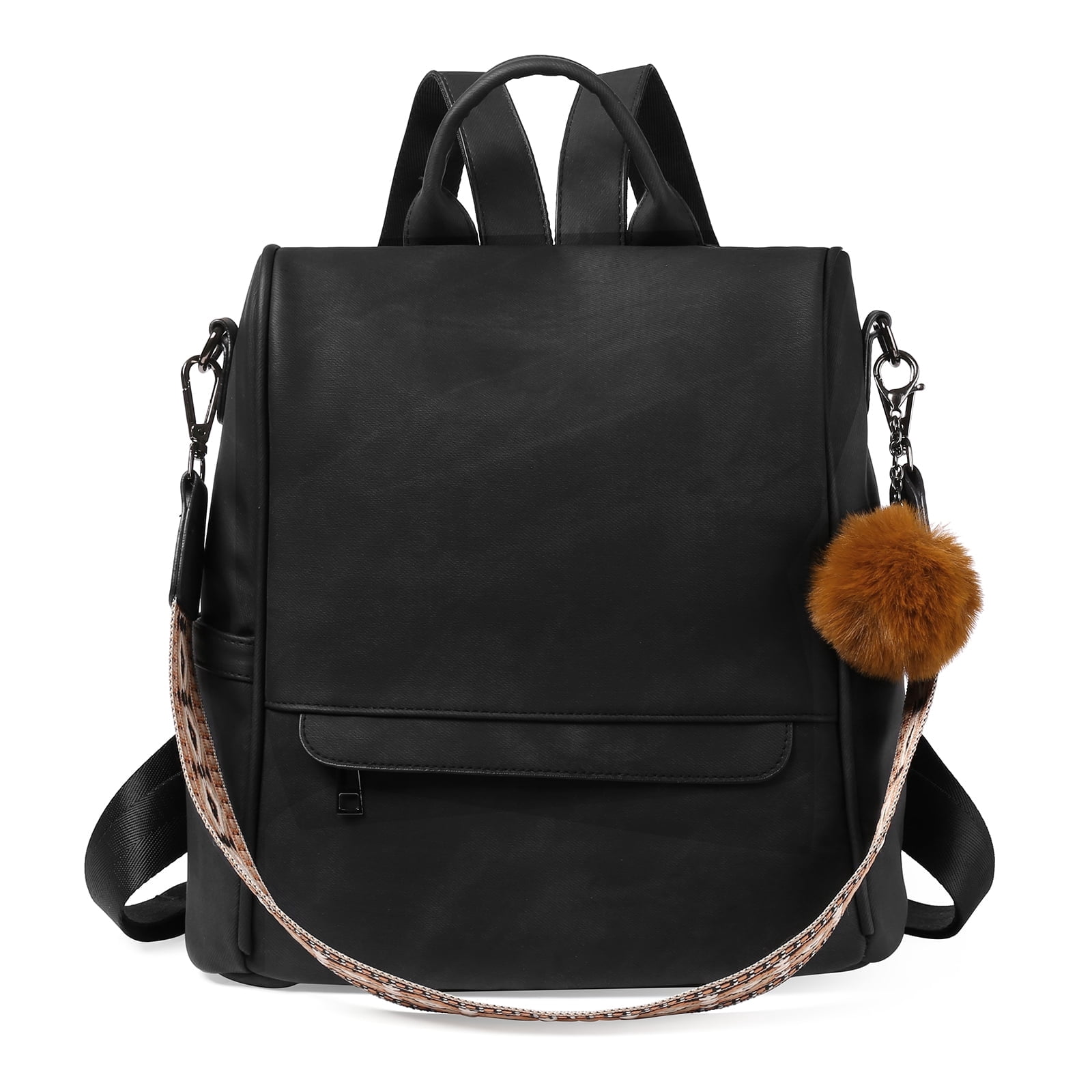 Women Backpack Purse PU Leather Anti-theft Casual Shoulder Bag Fashion Ladies Clearance Sale! Women Backpack Purse PU Leather Anti-theft  main image 3