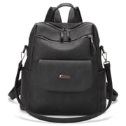 Women's Leather Shoulder Bag Fashion Backpack Multi-Purpose Design Handbag Women's Travel Backpacks