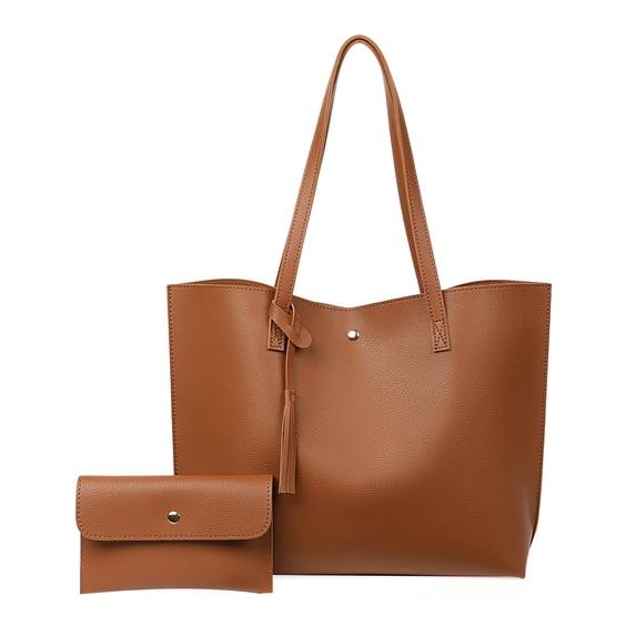 GOIACII Women's Tote Bag Large Shoulder Purse Ladies Top Handle Handbags Vegan Leather Big Bags for Work Shopping Travel