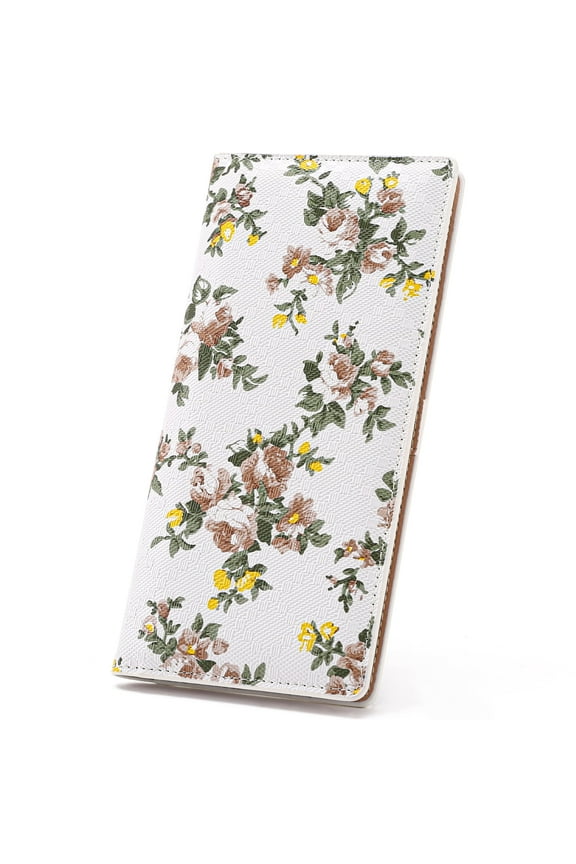 Womens Wallet RFID Slim Wallets for Women Thin Ladies Credit Card Holder Bifold Billfold with 11 Card Slots & ID Window