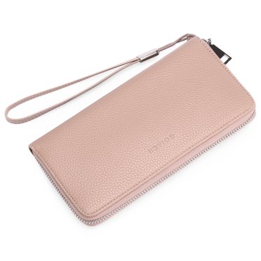 Custom Logo Leather Wallet Credit Card Holder RFID Blocking Wallet Folding Clutch Large Capacity Bag for Men Women Accordion Wallet - Wallets and Card Holders price