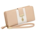 thumbnail image 1 of GOIACII Wristlet Women's Wallet Large Capacity Credit Card Holder for Women RFID Blocking, 1 of 7
