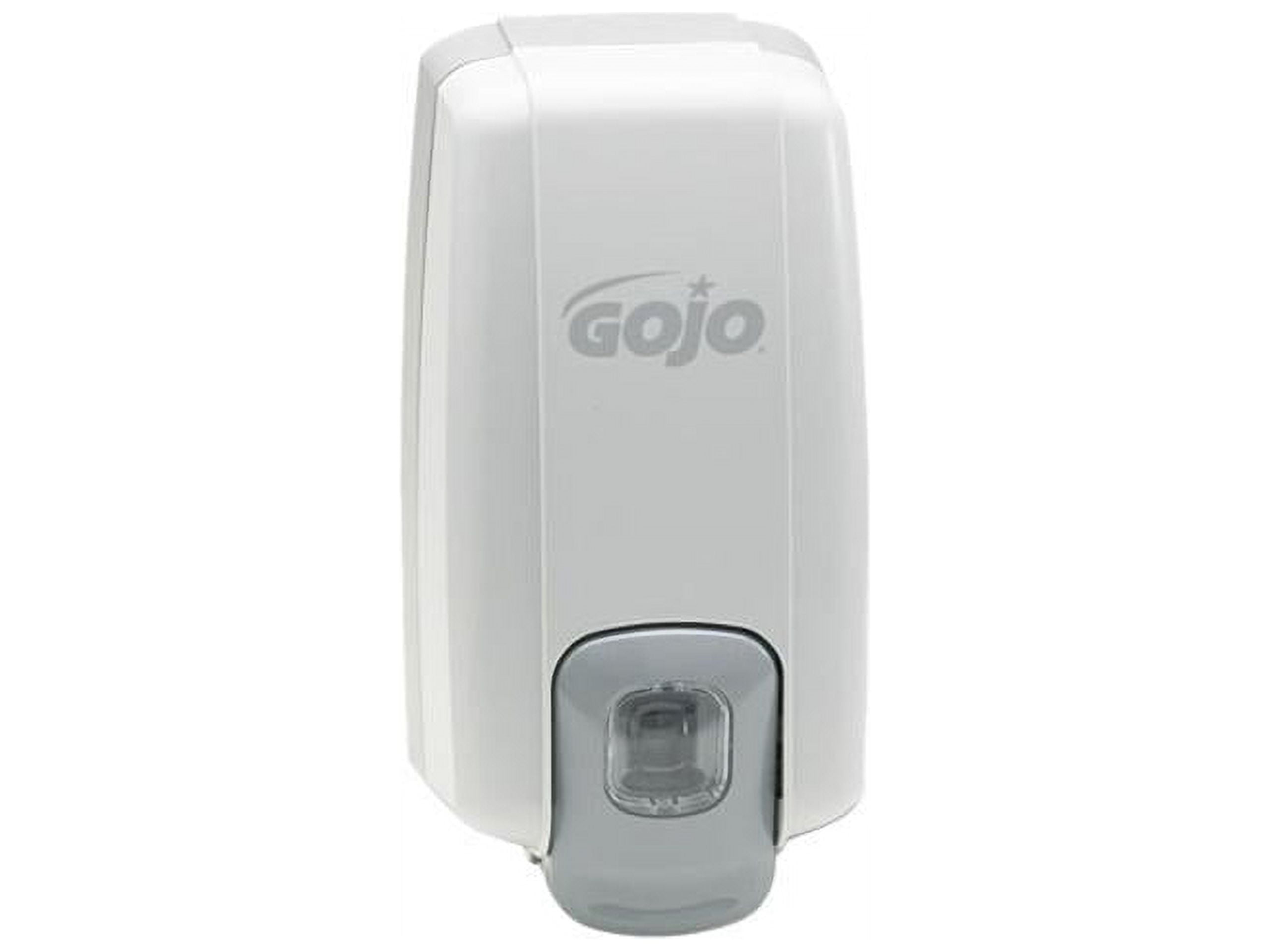 GOJO 2130-06 NXT Lotion Soap Dispenser, 1000ml, 5-1/8w x 3-3/4d x 10h, Dove Gray