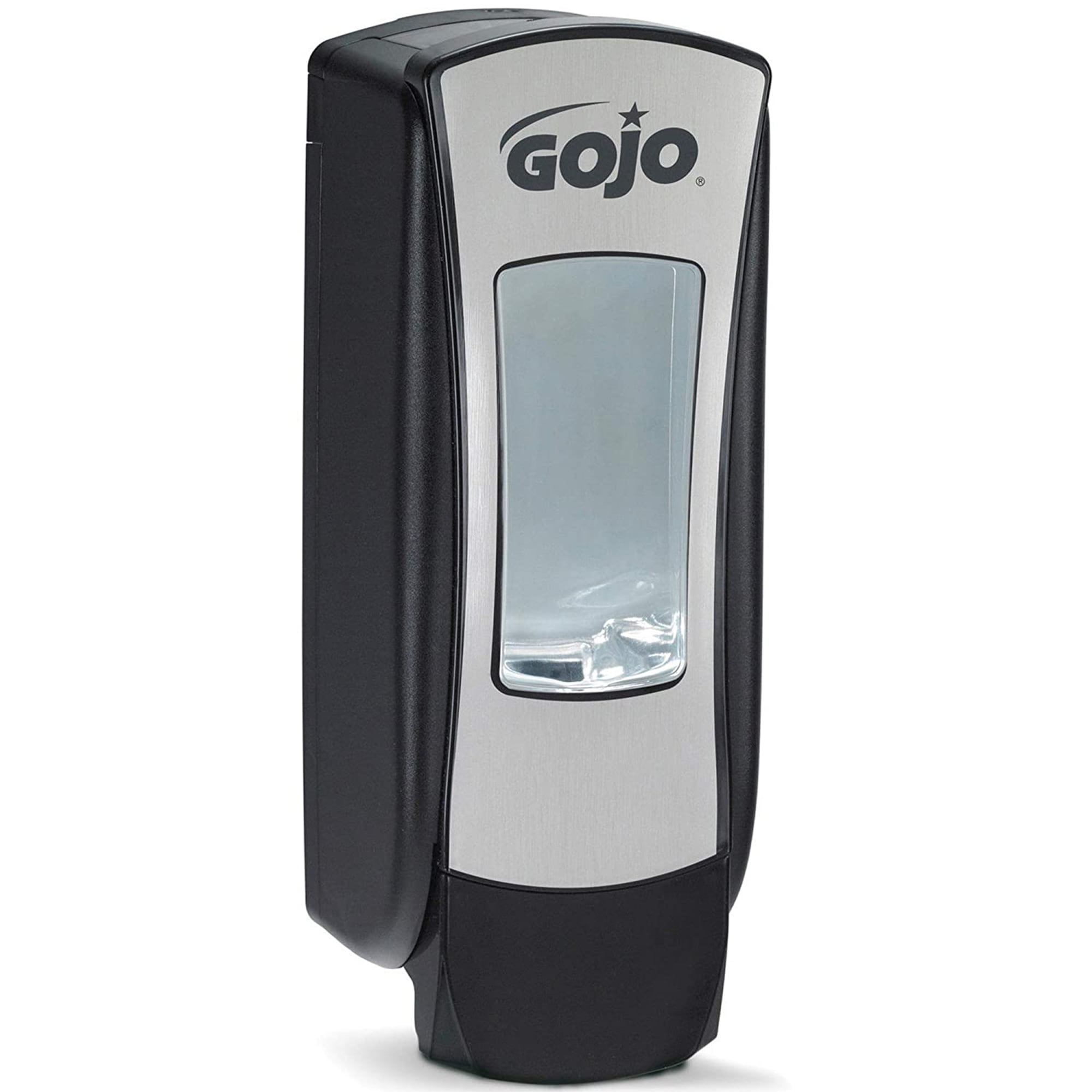 Manual Lockable Black and Brushed Chrome Cleaner Dispenser