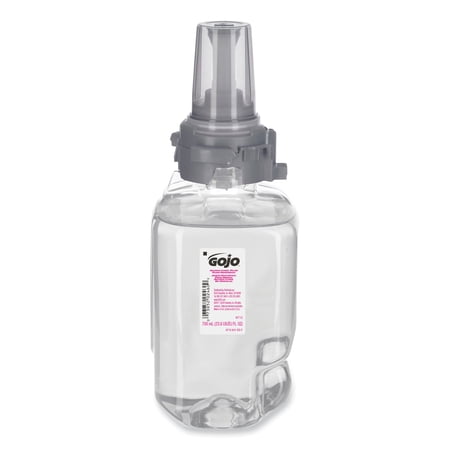 GOJO® Antibacterial Foam Hand Wash Refill for ADX-7 Dispensers, Plum Scent, 700 mL, 4/Carton