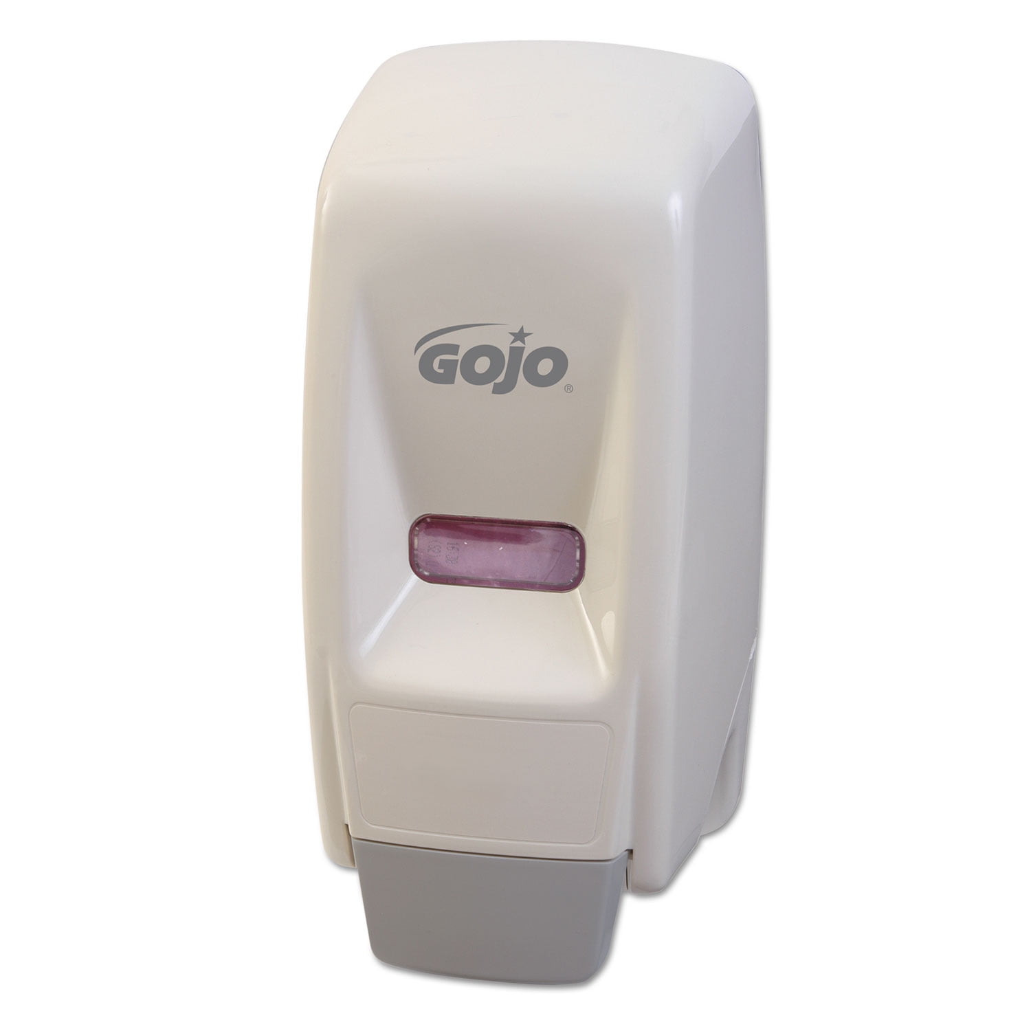 White and Gray Manual Liquid Soap Dispenser, 800ml Capacity