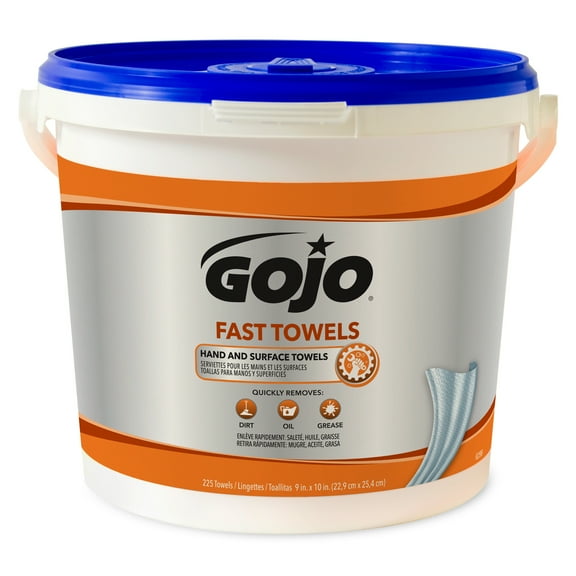 GOJO® Fast Towels - 225 Count Bucket