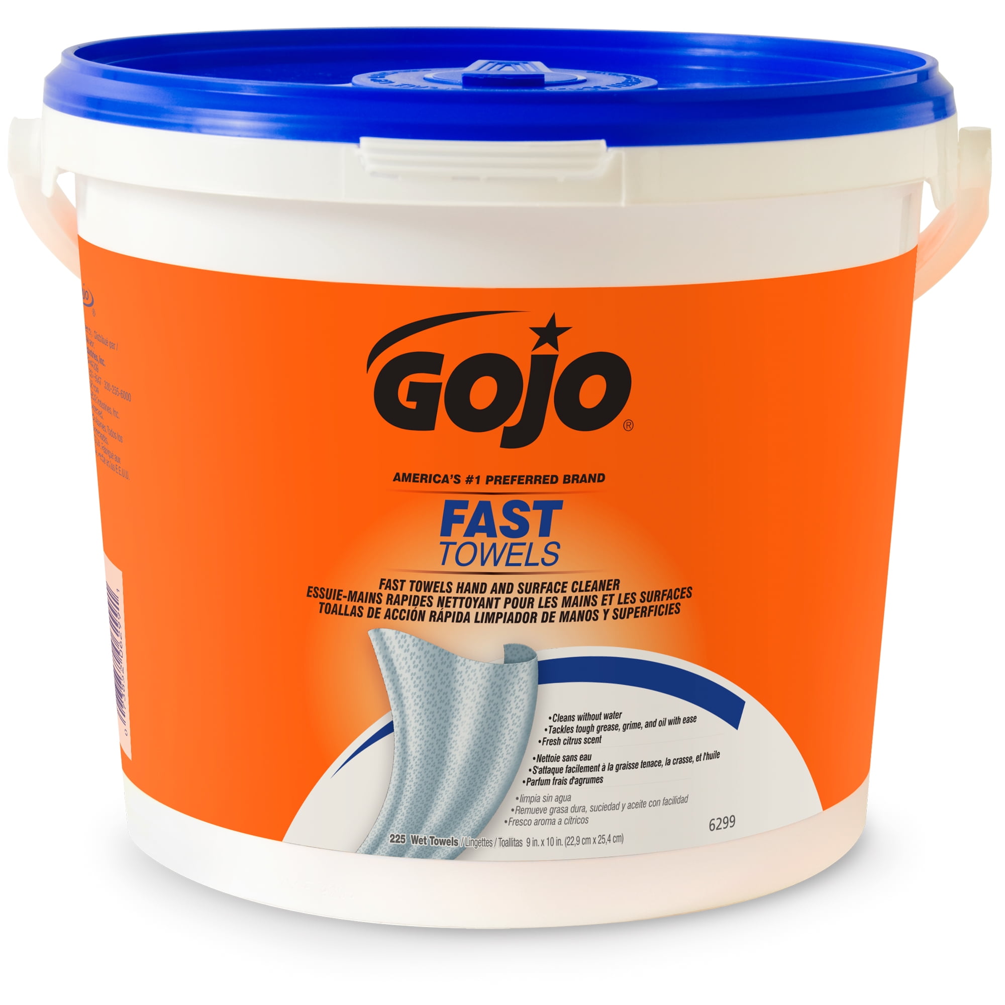 6298-04 by GOJO - Gojo® Fast Towels Bucket, 130 Count