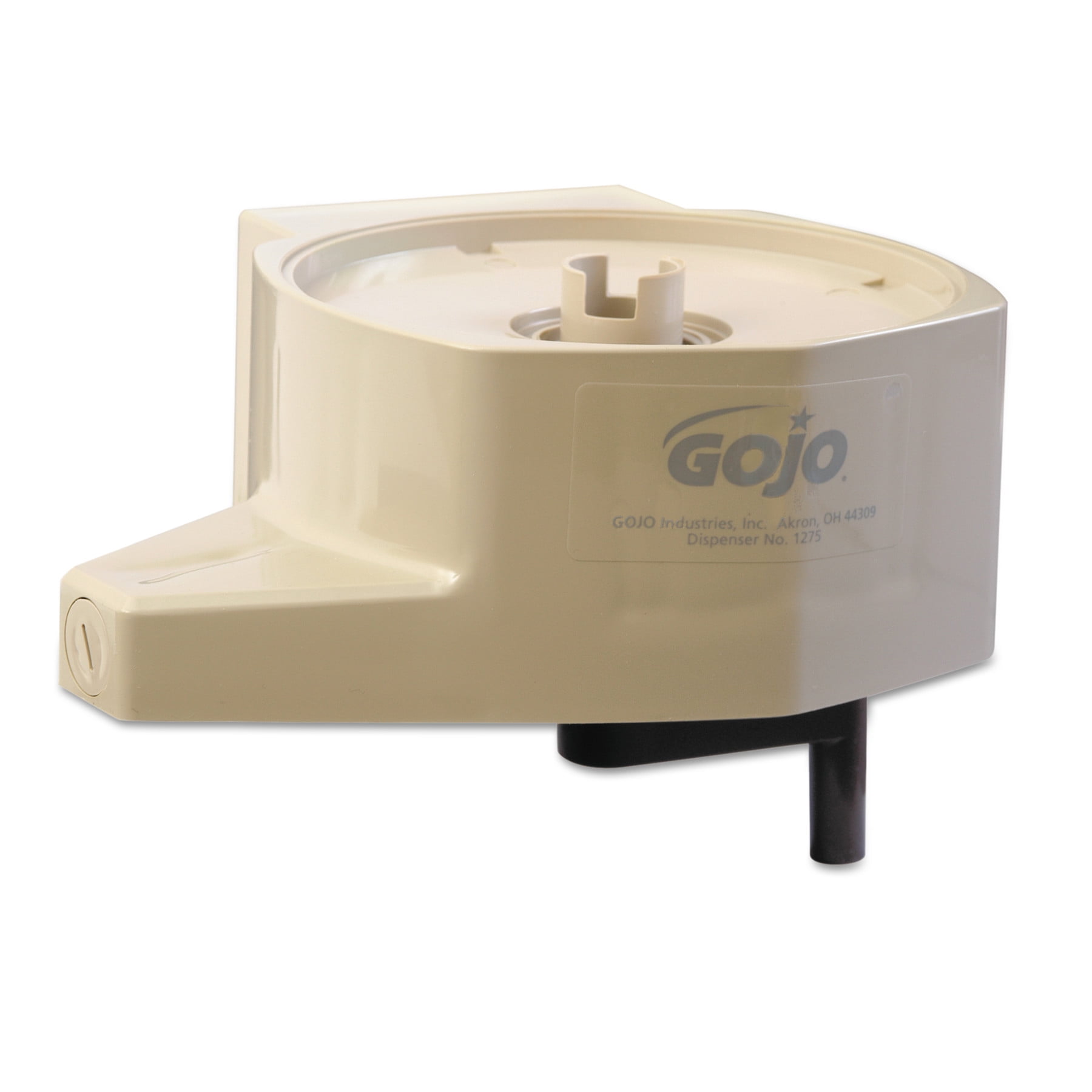 Gojo Flat-Top Gallon Soap Dispenser, 4w x7d x 3-1/2h, Wall Mountable, Taupe GOJ 1275