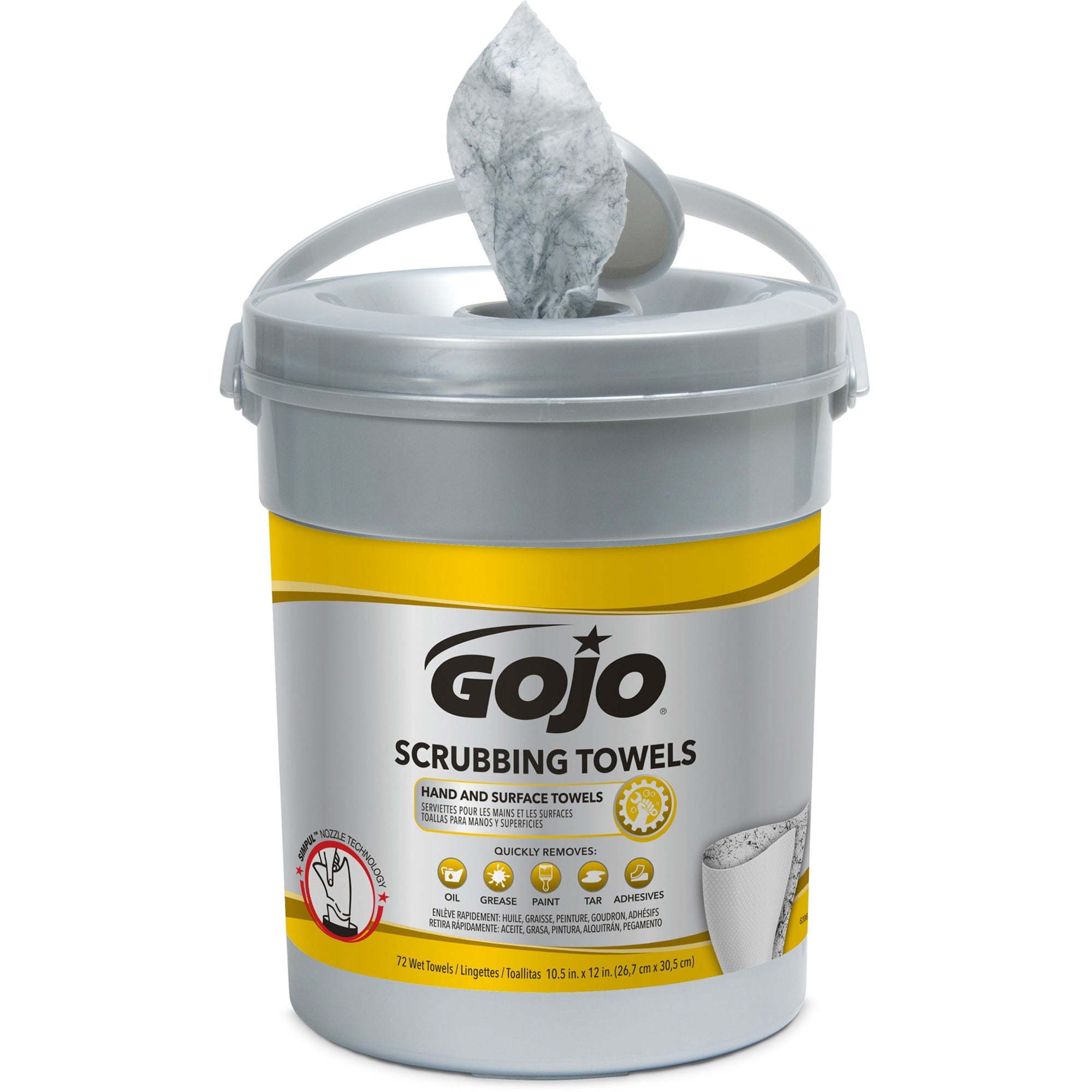 GJ638004, Gojo 6380-04 Wet Scrubbing Towel