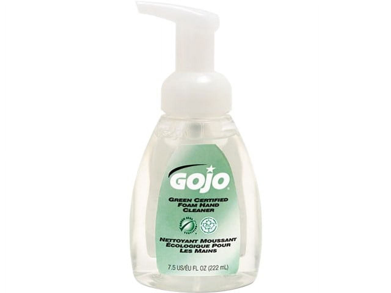 Gojo Green Certified Foam Hand Cleaner 7.5 fl oz 221.8 mL Push Pump  Dispenser Hand Clear Bio based 6 Carton - Office Depot