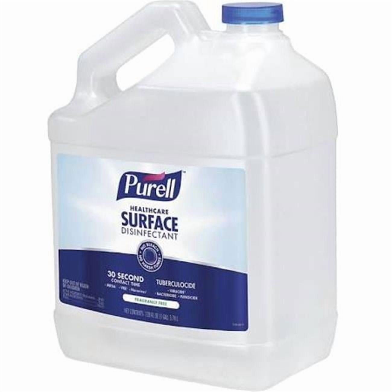 GOJO Industries  128 fl oz Purell Healthcare Surface Disinfectant Bottles - 4 Per Case