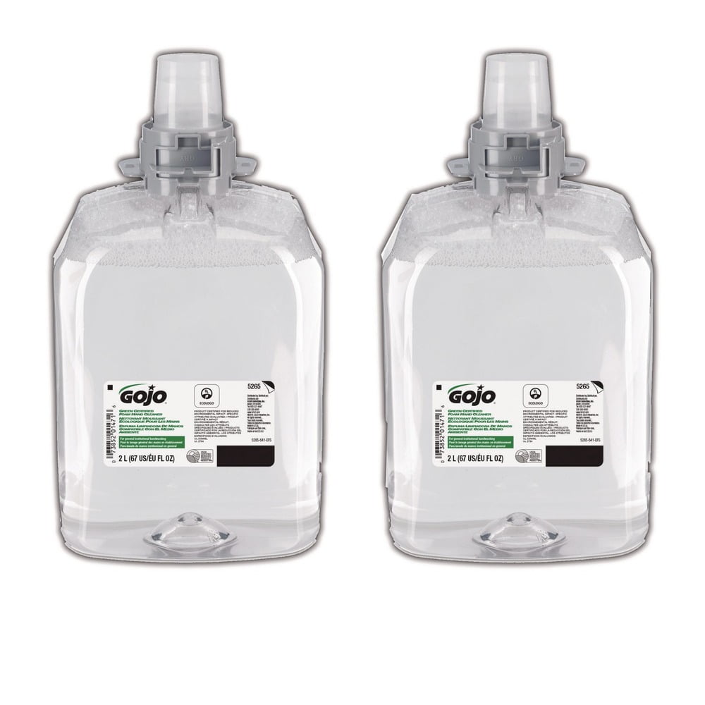 Gojo Green Certified Foam Hand Cleaner 2000mL Refill 2/Carton 526502