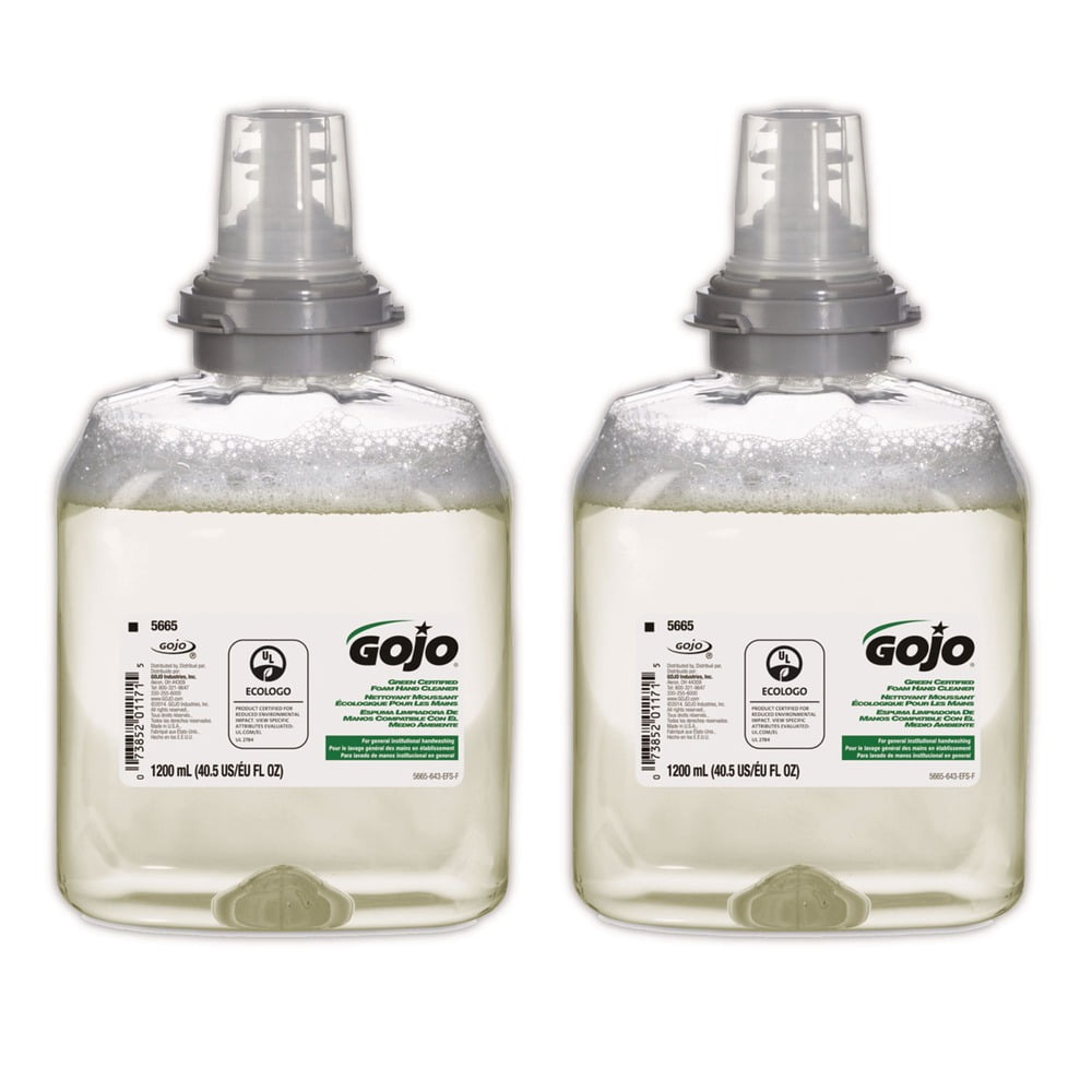 GOJO TFX Green Certified Foam Hand Cleaner Fragrance-Free 916719
