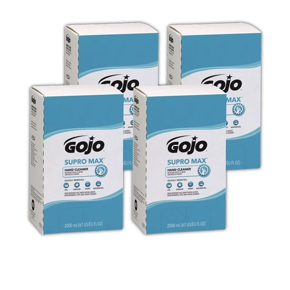 Gojo®, GOJ727204, Supromax Lotion Hand Cleaner, 4 / Carton, Tan, 67.6 fl oz (2 L)