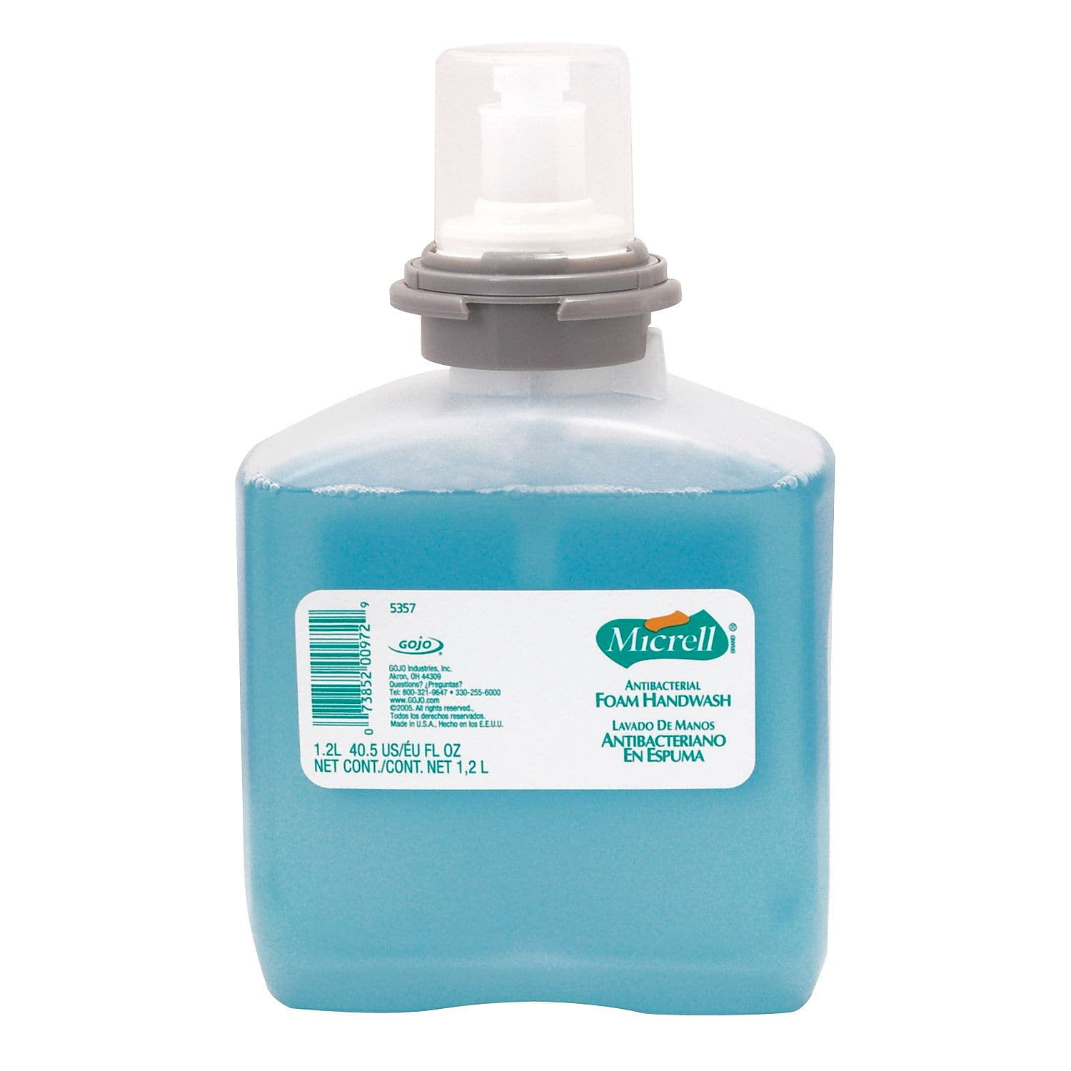 GOJO Micrell TFX 1250 ml Antibacterial Foam 5357-02