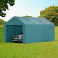 thumbnail image 1 of GOJOOASIS 10x20 Heavy Duty Carports Portable Garage Car Canopy Tent Outdoor Shelter,Green, 1 of 8
