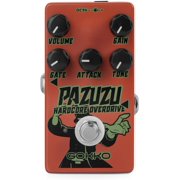 GOKKO PAZUZU OVERDRIVE GK-62 - Multi-Tone Overdrive Pedal with Noise Gate, 6 Classic Overdrive Modes, Adjustable Attack & Tone Controls - Perfect for Guitarists Seeking Versatile Overdrive Tones